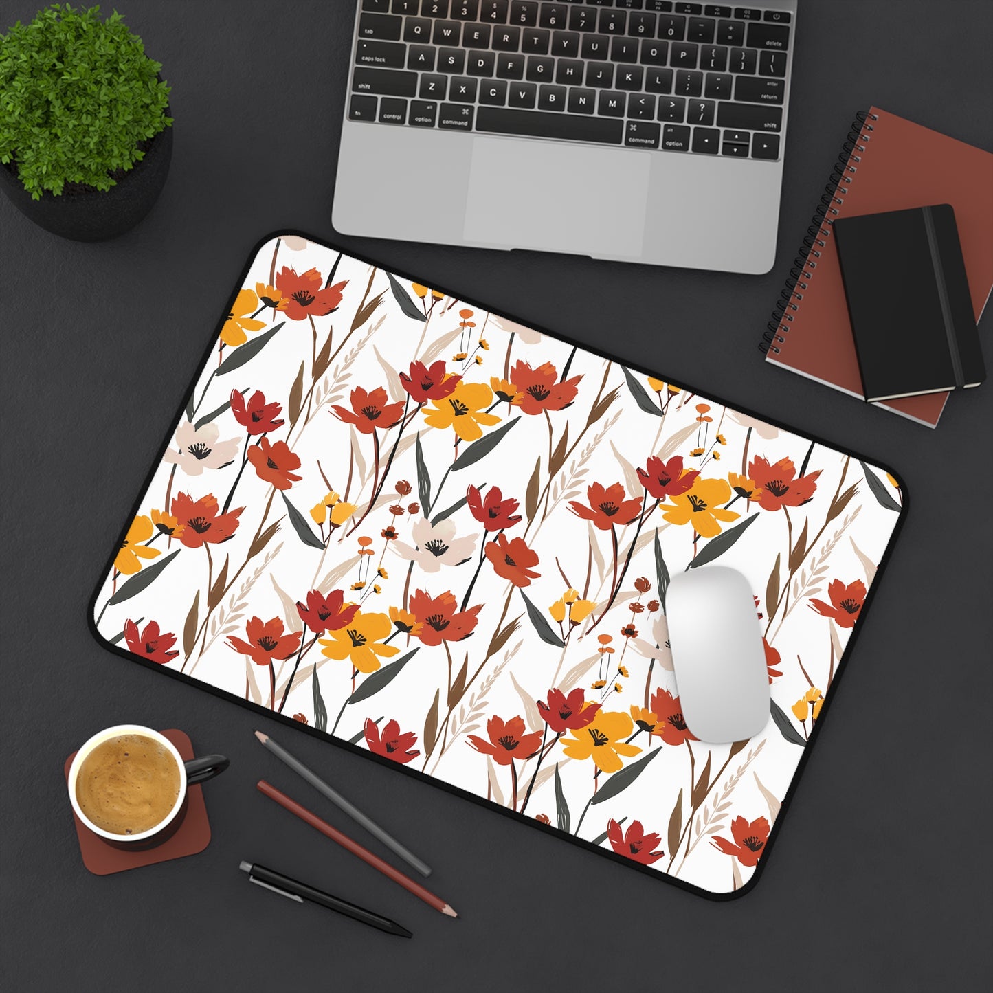 Autumn Inspired - Floral Desk Mat