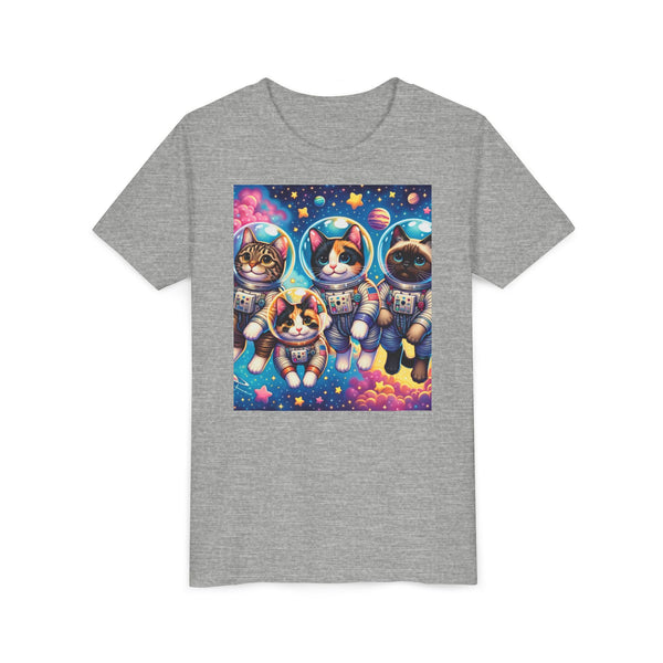 Kids Cats In Space TShirt Kids Graphic Tee