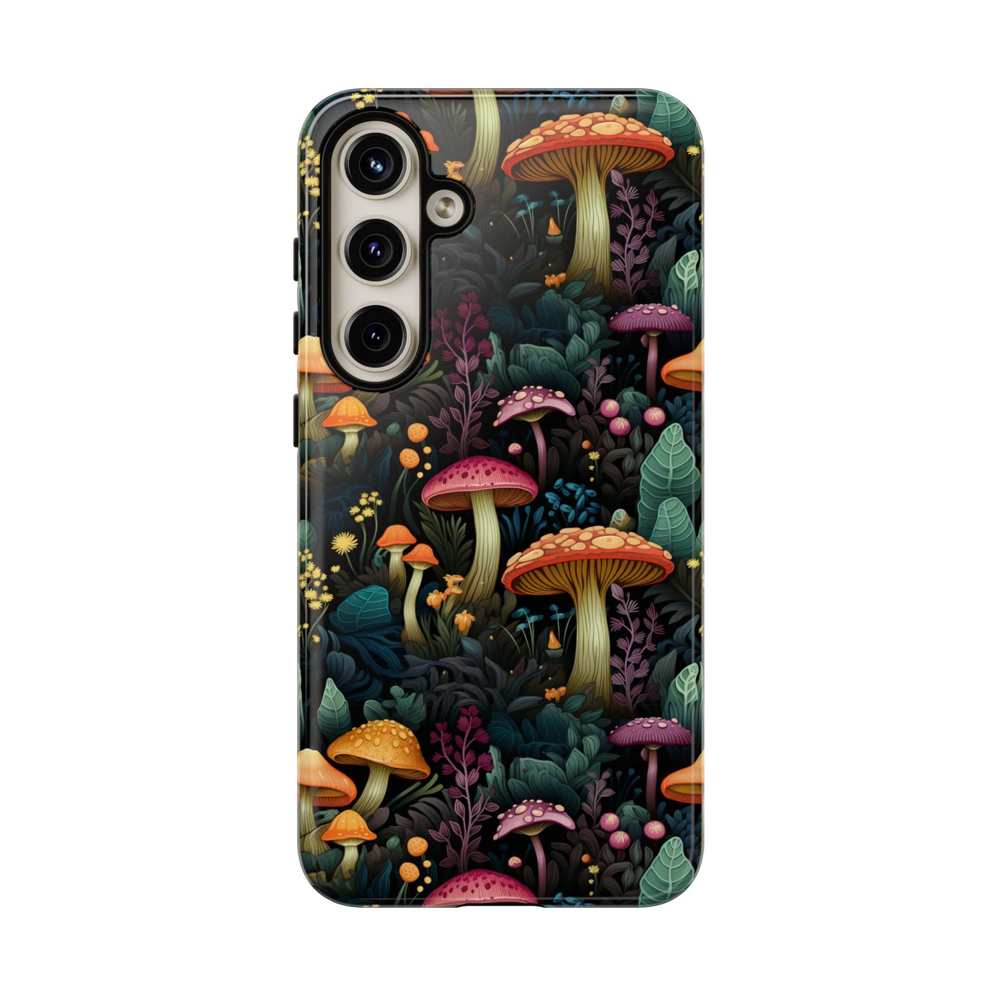Mushroom Forest Colorful Fungi Phone Case