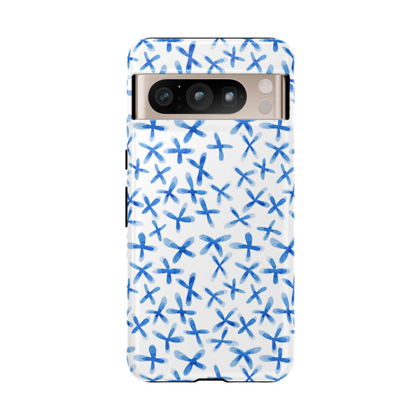 Pastel Blue Floral - Phone Case - iPhone, Samsung, Pixel