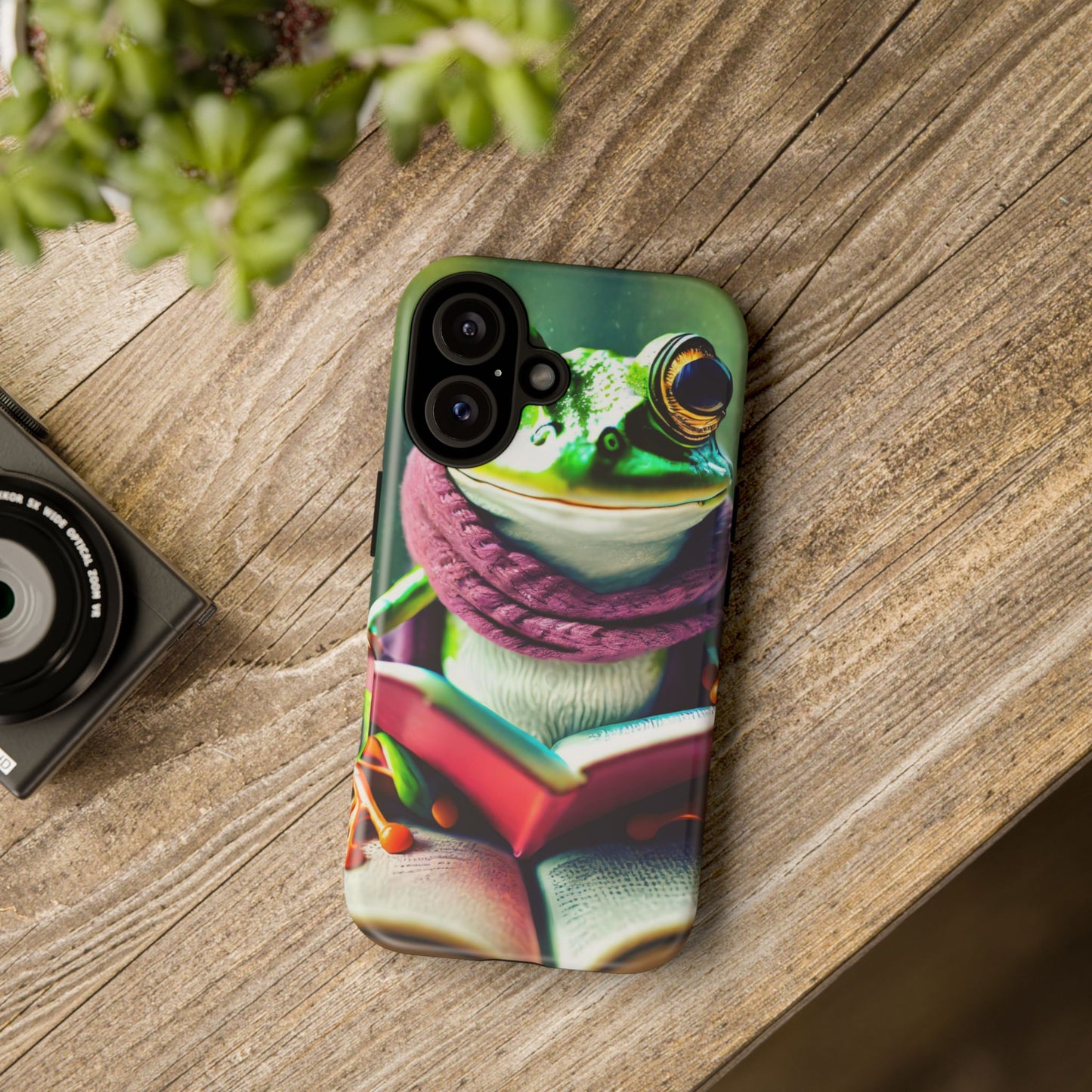The Studious Frog Phone Case