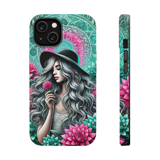 Boho Chic Floral MagSafe iPhone Case
