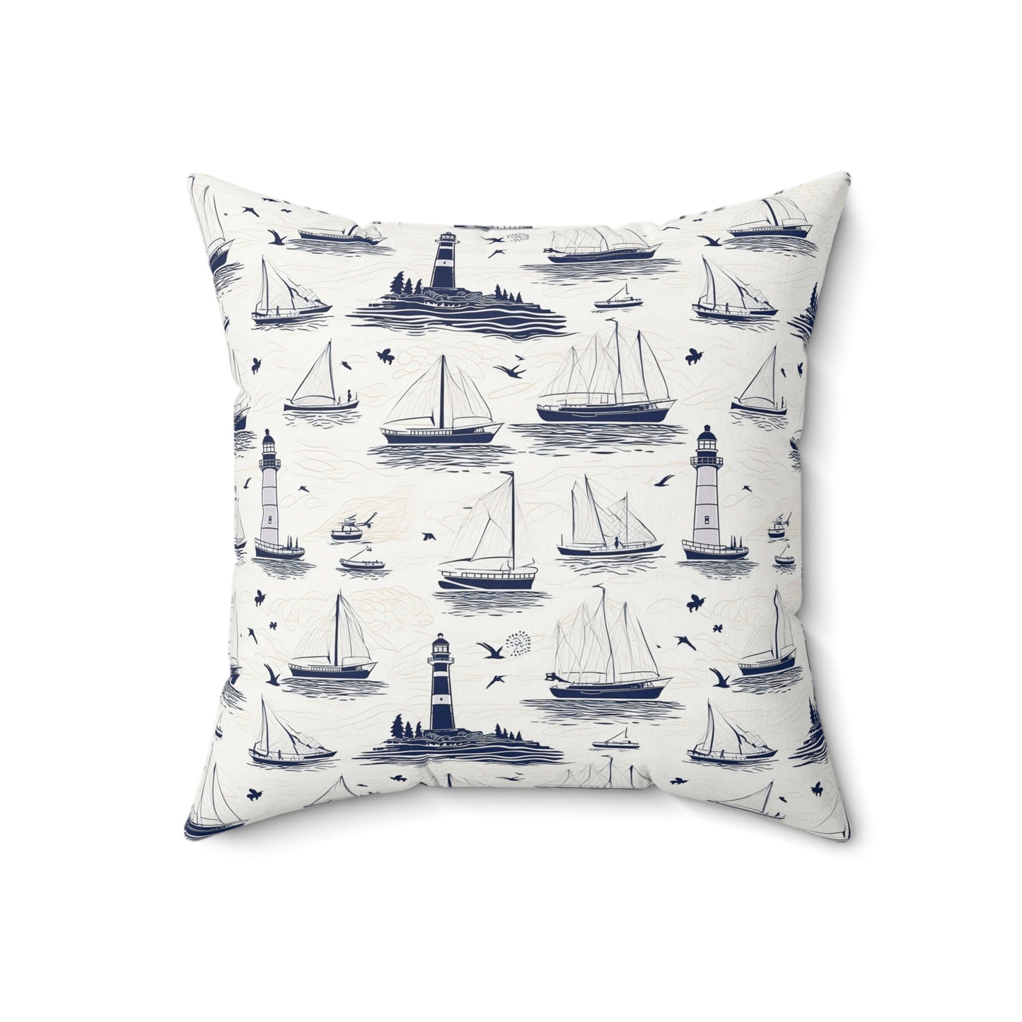 Nautical Throw Pillow