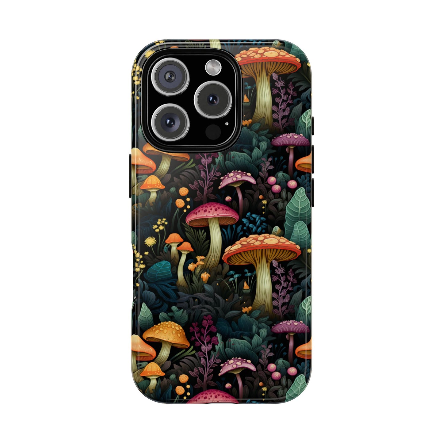 Mushroom Forest Colorful Fungi Phone Case