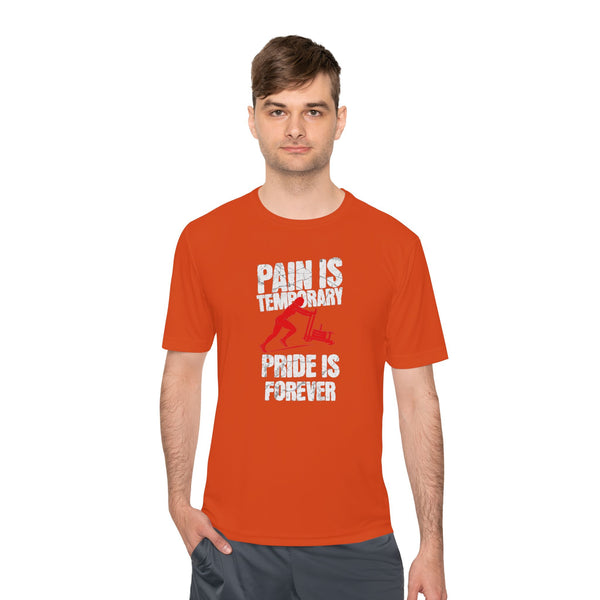 HYROX Inspired Women’s Performance Tee - Pain Is Temporary Pride Is Forever
