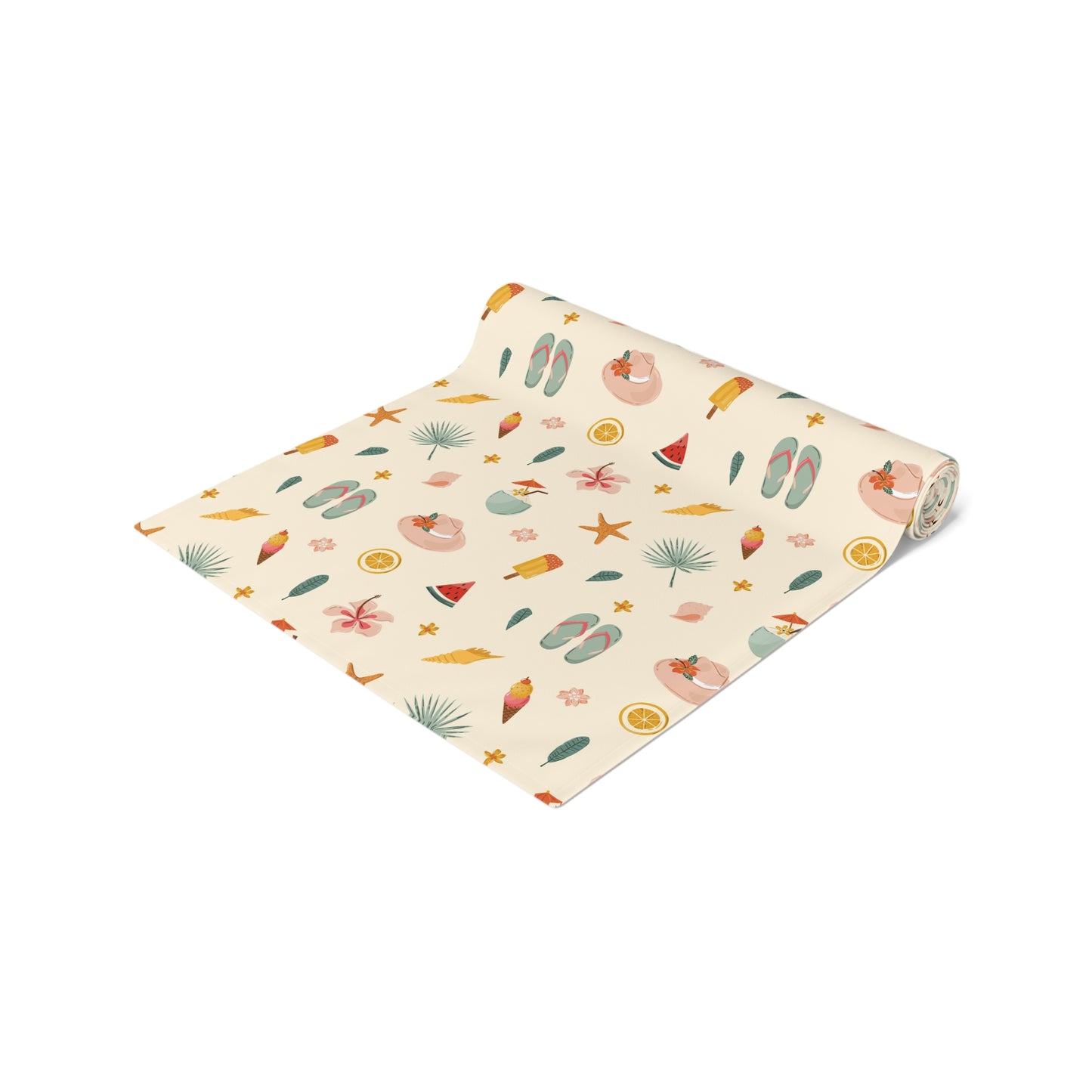 Flip Flop & Seashell Table Runner