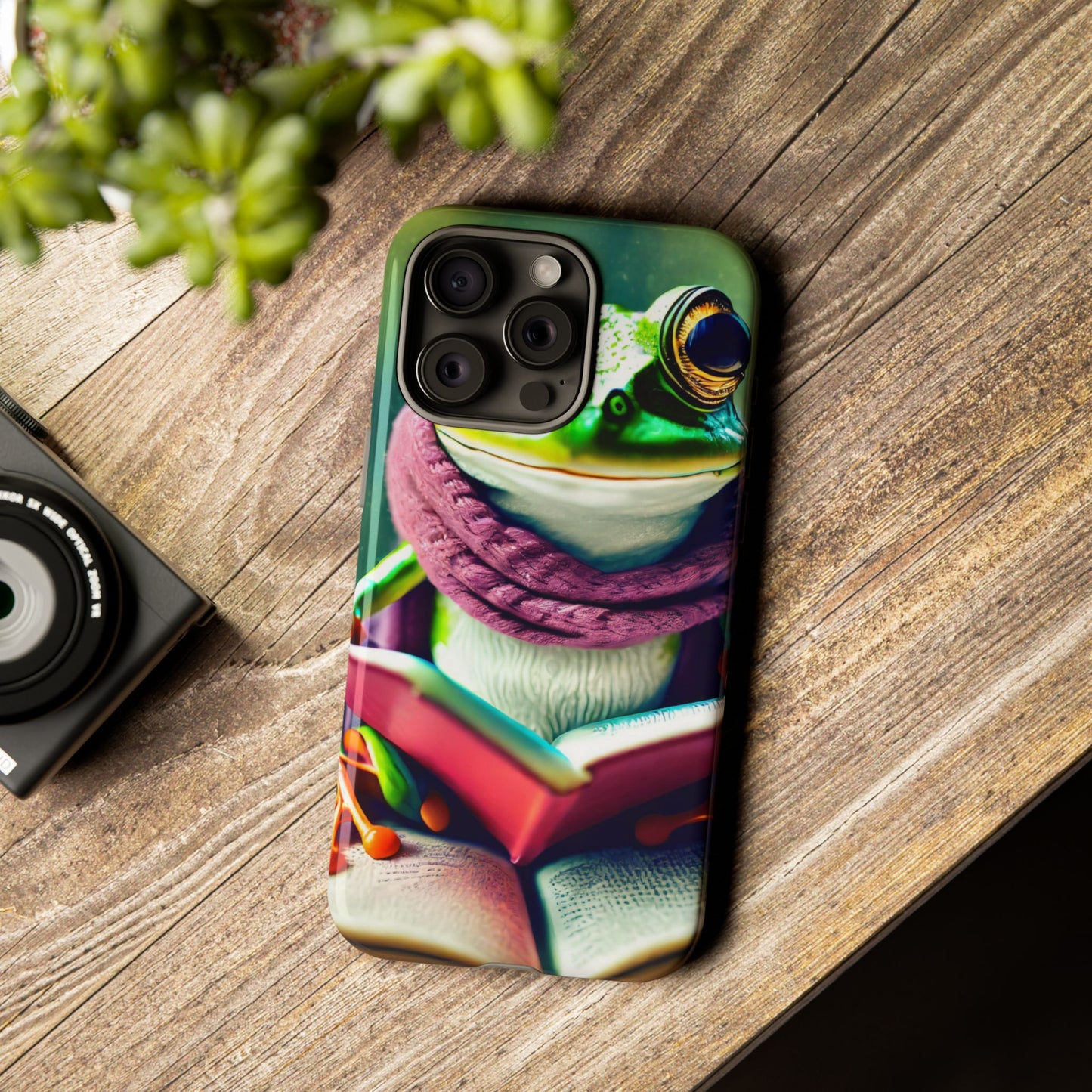 The Studious Frog Phone Case