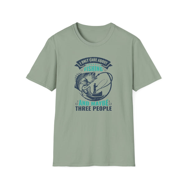 I Like Fishing and 3 People - Classic T-Shirt