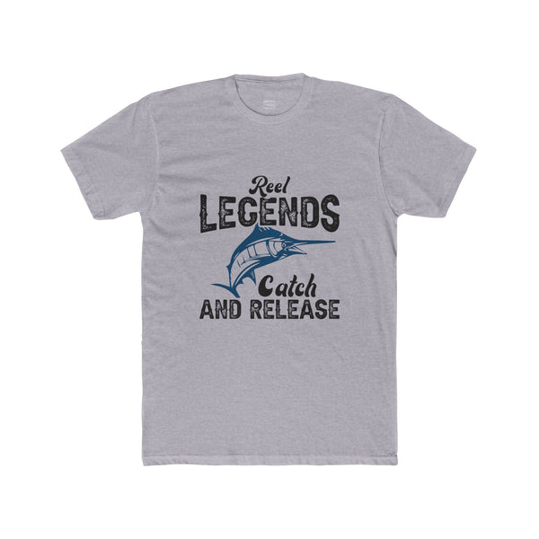 Reel Legends Catch and Release TShirt Funny Fishing Tee Graphic Tee