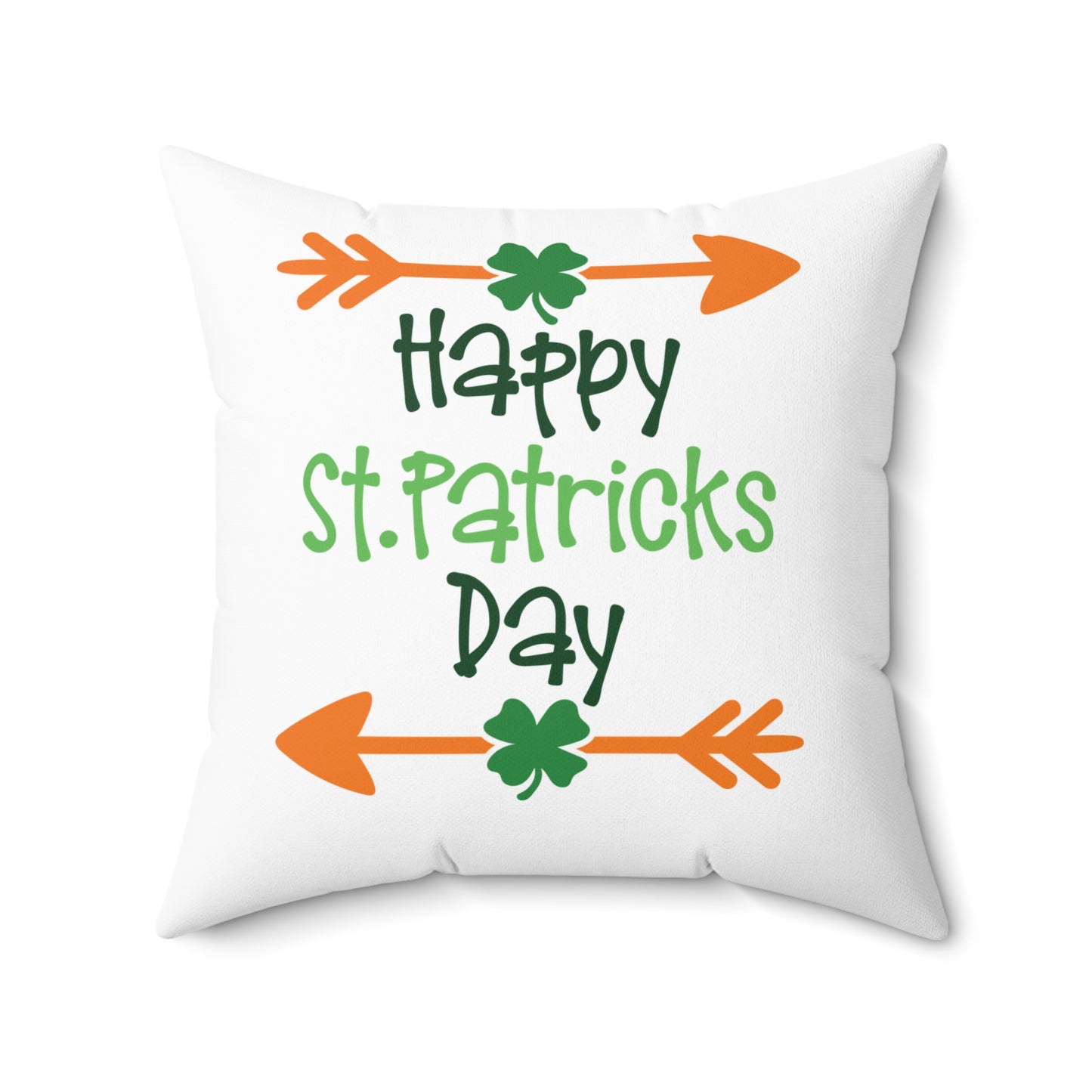 Happy St. Patrick’s Day - Indoor Throw Pillow