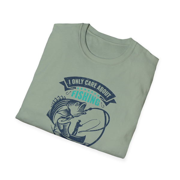 I Like Fishing and 3 People - Classic T-Shirt