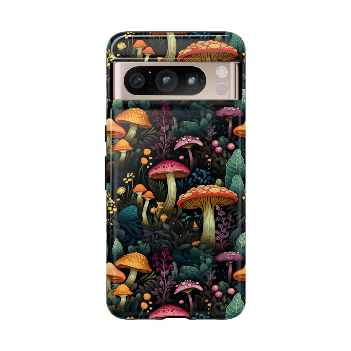 Mushroom Forest Colorful Fungi Phone Case