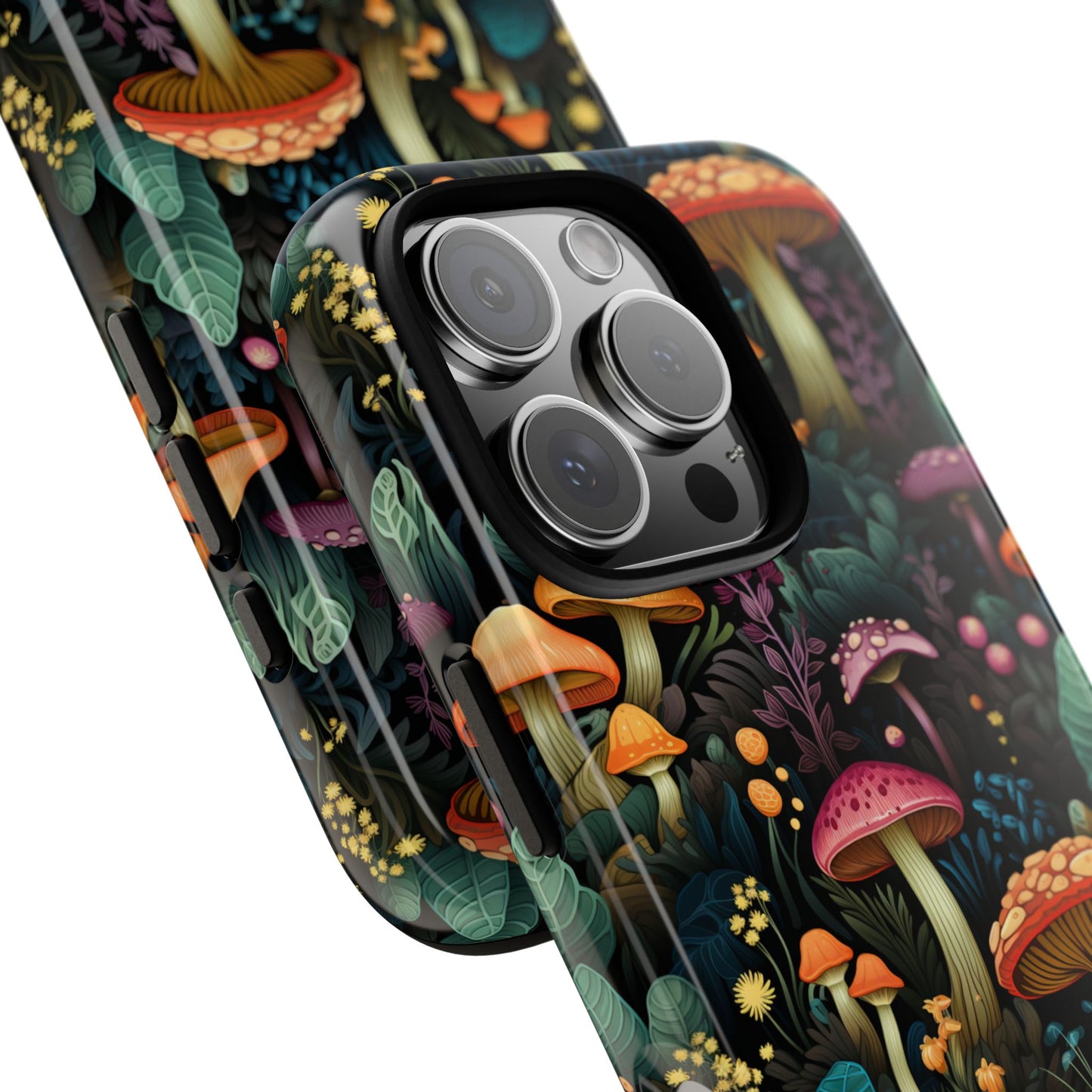 Mushroom Forest Colorful Fungi Phone Case