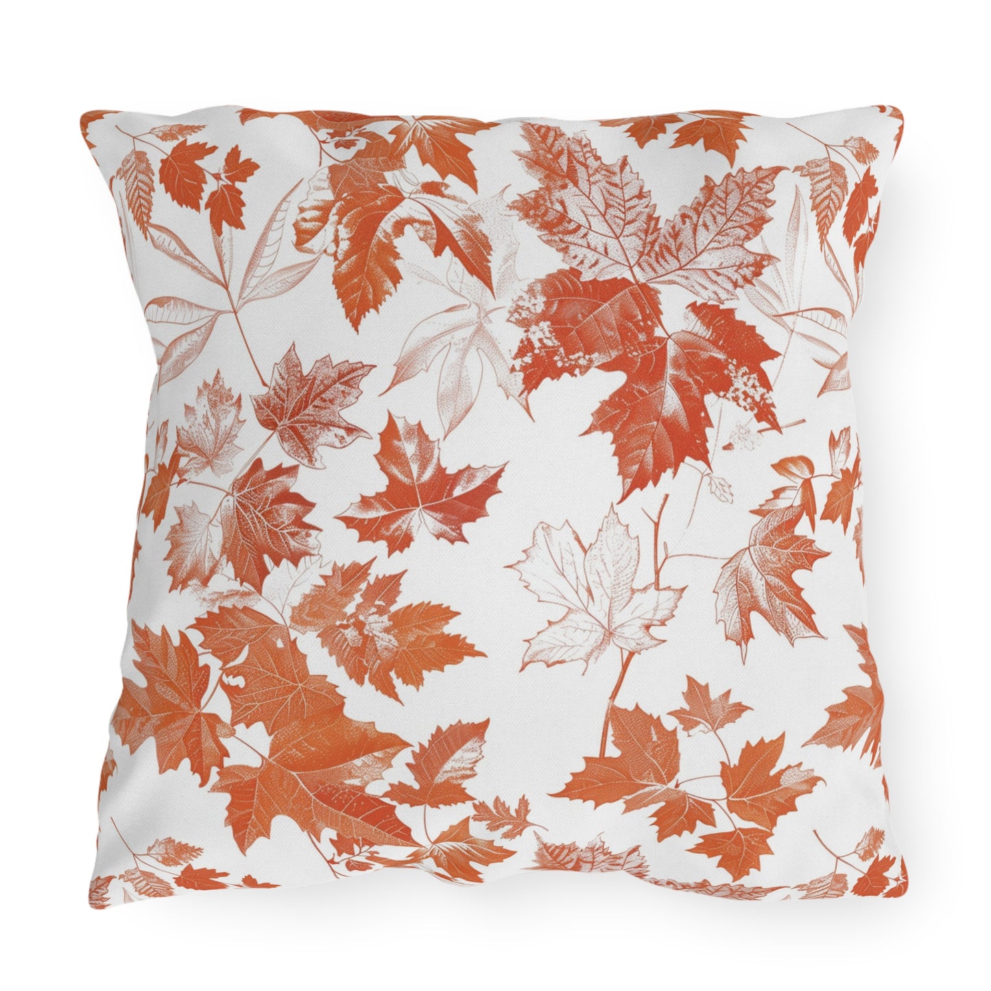 Autumn Leaf Outdoor Pillows, Decorative Garden Cushion, Fall Home Decor, Patio Accessories, Cozy Outdoor Throw Pillows
