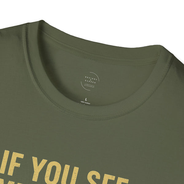 Retro “If You See Me Jogging Call 911” T-Shirt