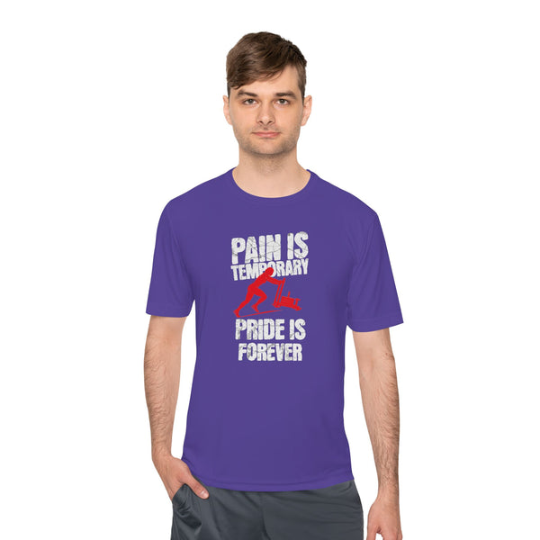 HYROX Inspired Women’s Performance Tee - Pain Is Temporary Pride Is Forever