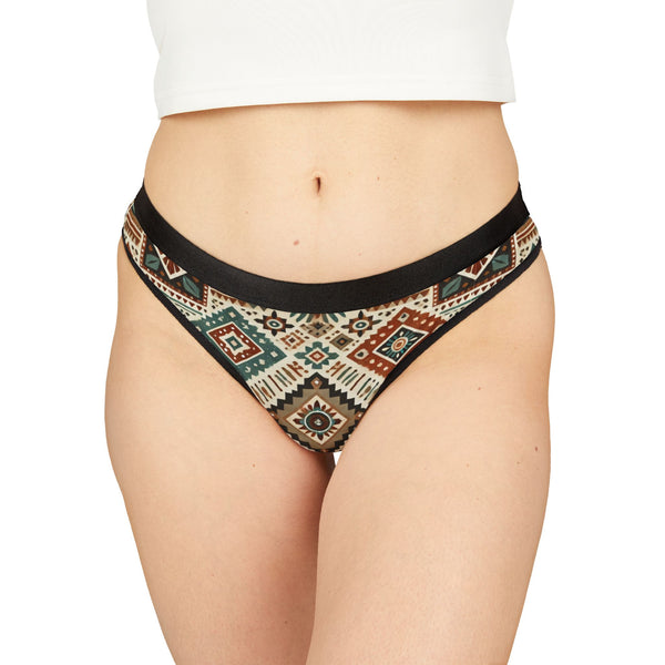 Western Print Women's Thong