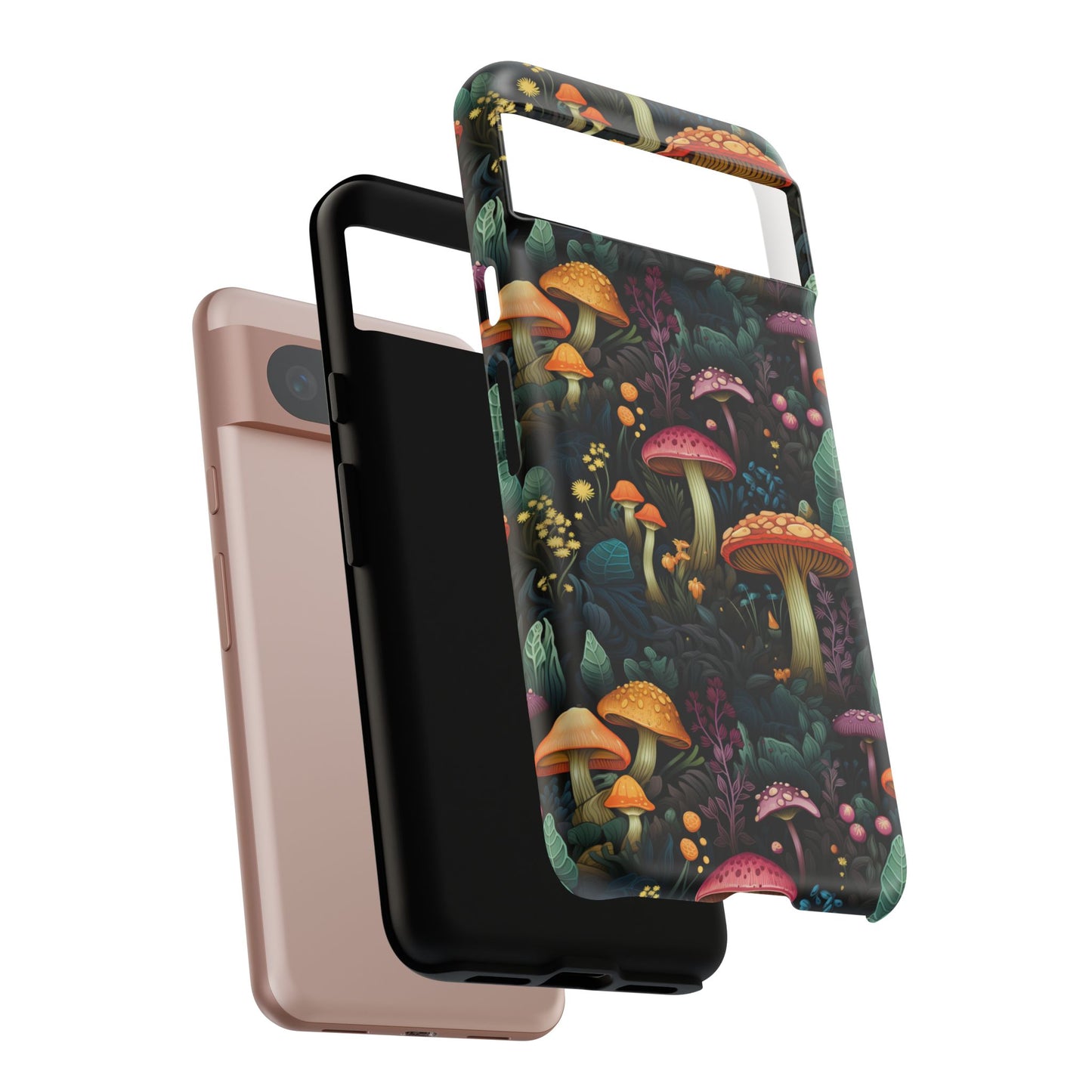 Mushroom Forest Colorful Fungi Phone Case