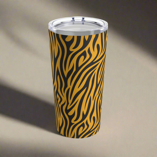Tiger Print 20oz Insulated Travel Mug