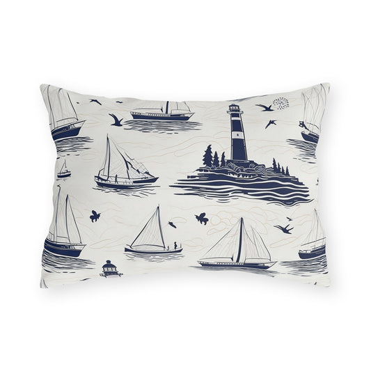 Nautical - Outdoor Throw Pillow