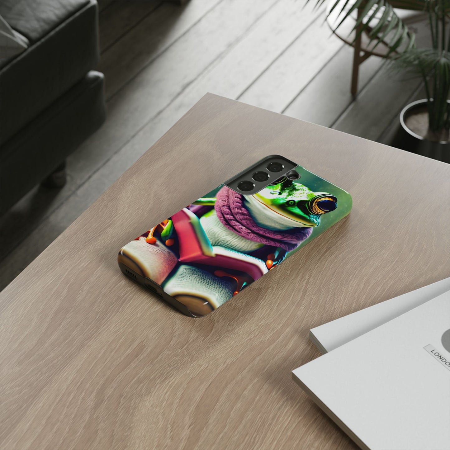 The Studious Frog Phone Case