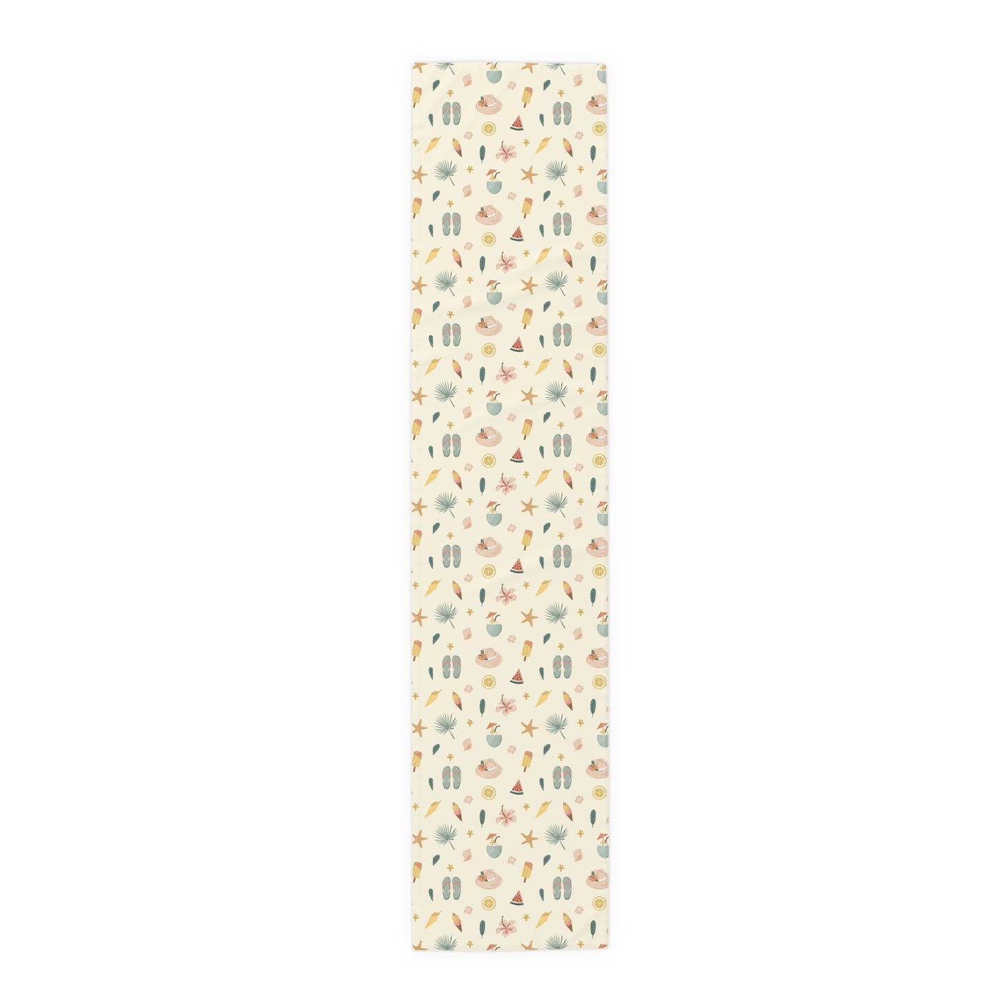 Flip Flop & Seashell Table Runner