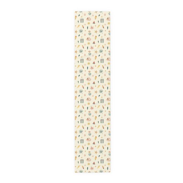 Flip Flop & Seashell Table Runner