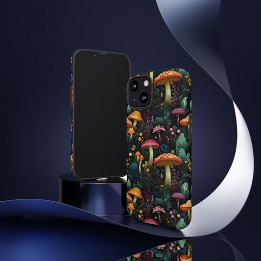 Mushroom Forest Colorful Fungi Phone Case