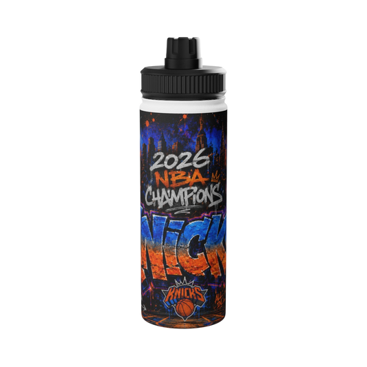 Knicks Handmade 18oz Championship Water Bottle