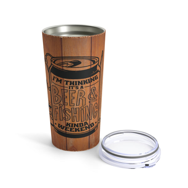 Beer & Fishing 20oz Insulated Tumbler