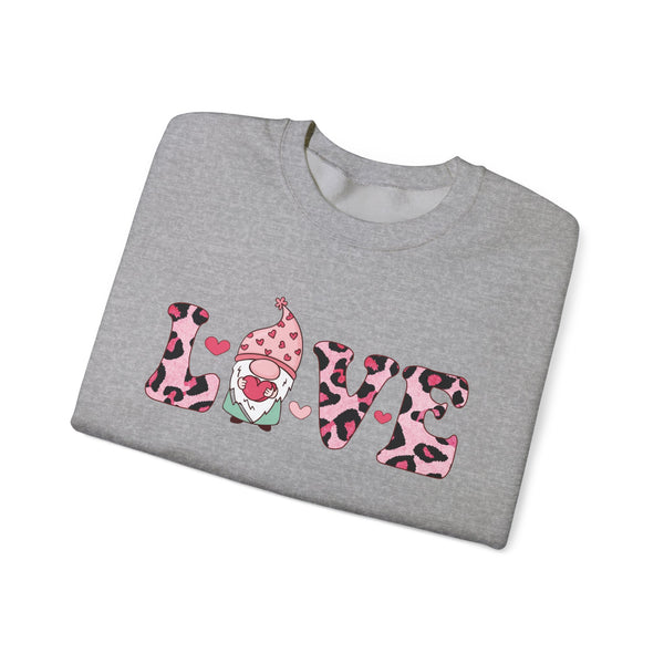 Love Womens Heavy Blend Crewneck Valentines Day Sweatshirt
