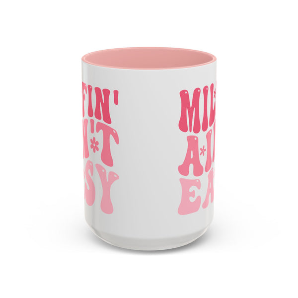 Milfin' Ain't Easy Funny Mom Mug | Sarcastic Coffee Cup Gift for Moms