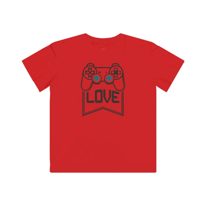 Kids TShirt Love Gaming Kids Fine Jersey Tee