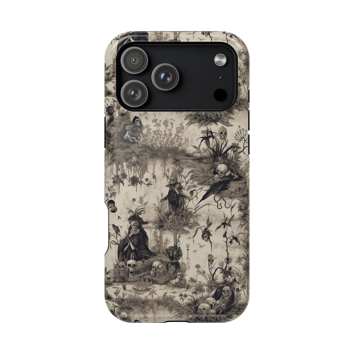 Skeleton Toile - Magnetic iPhone Tough Case