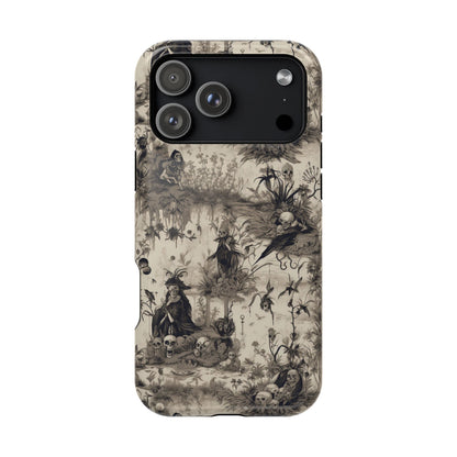 Skeleton Toile - Magnetic iPhone Tough Case