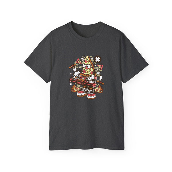 DJ Pizza T-Shirt - Fun & Comfy Unisex Tee for Foodies and Music Lovers