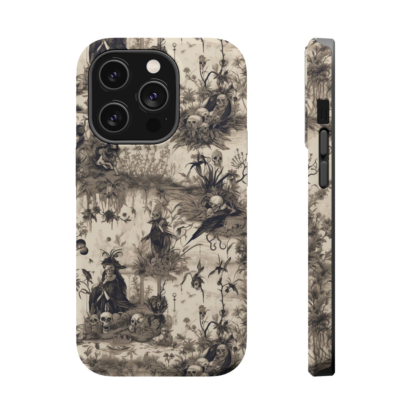 Skeleton Toile - Magnetic iPhone Tough Case