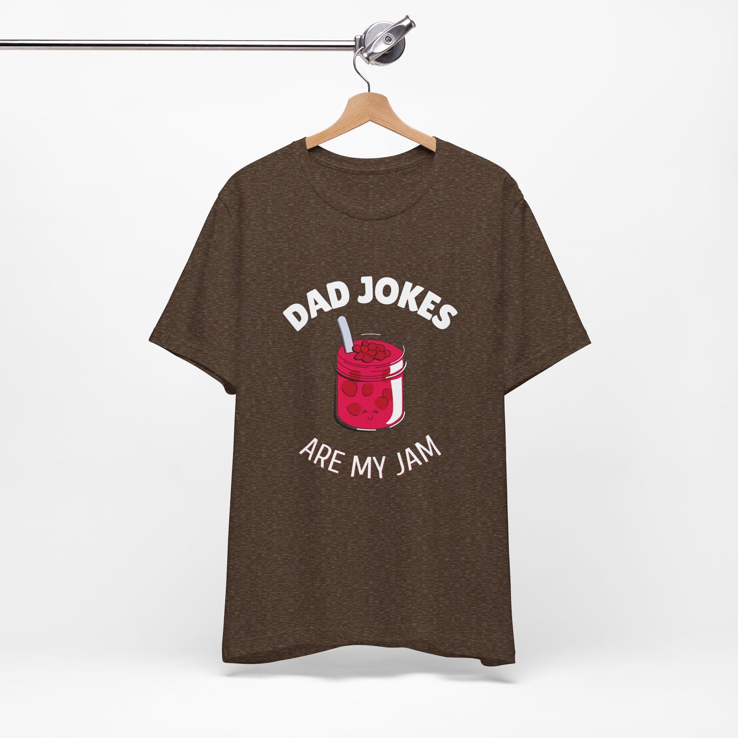 Dad Jokes Are My Jam Shirt Men Funny Dad Joke T-Shirt Gift for Father Graphic Tee