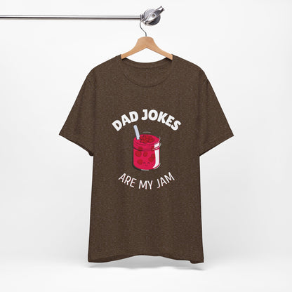 Dad Jokes Are My Jam Shirt Men Funny Dad Joke T-Shirt Gift for Father Graphic Tee