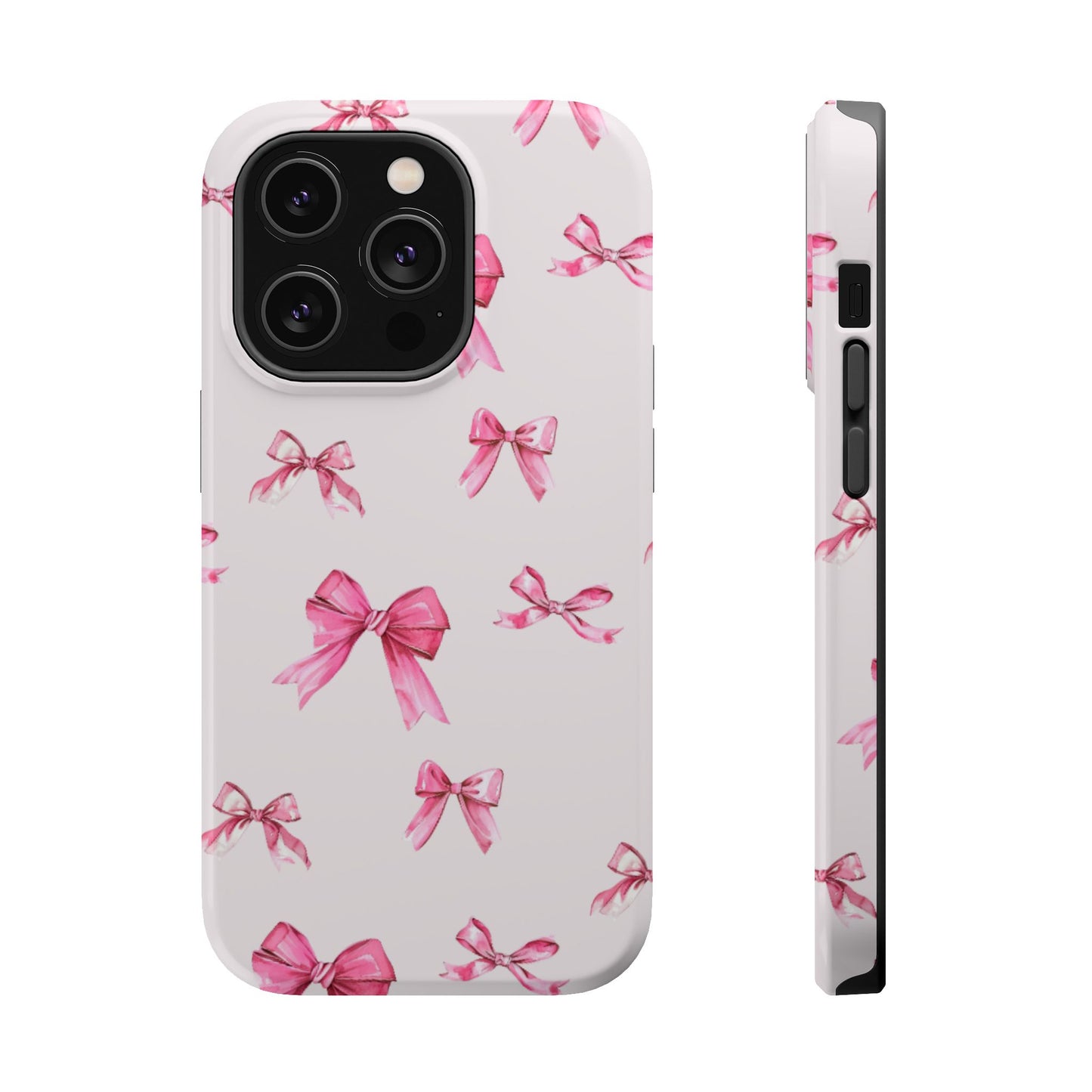 Coquette Pink Bow MagSafe iPhone Case