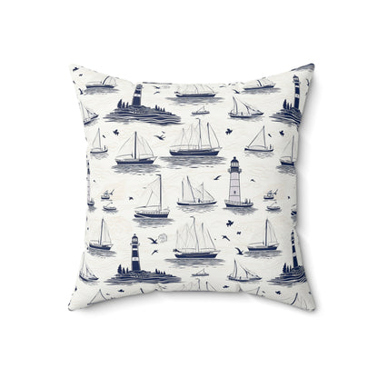 Nautical Throw Pillow