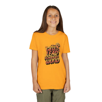 Girls Who Lead Will Change the World - Youth Tee