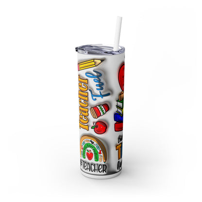 Teacher of Tiny Humans Teacher Tumbler 20oz Skinny Tumbler