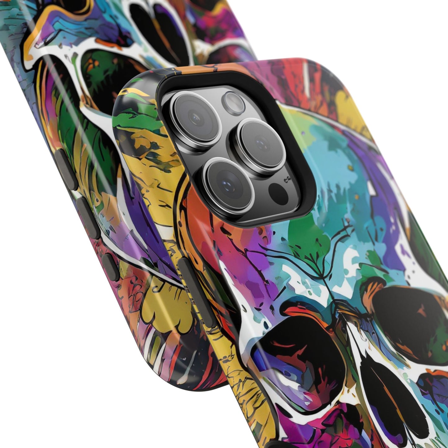 Graffiti Skull - MagSafe iPhone Tough Case