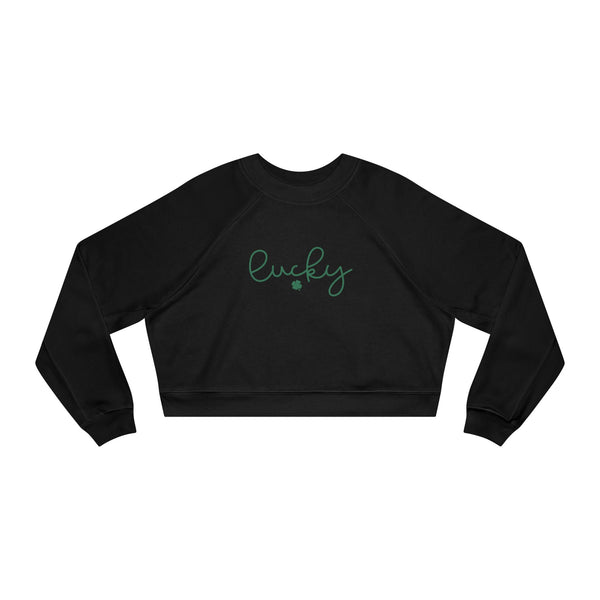 Lucky Women’s Cropped Fleece Pullover