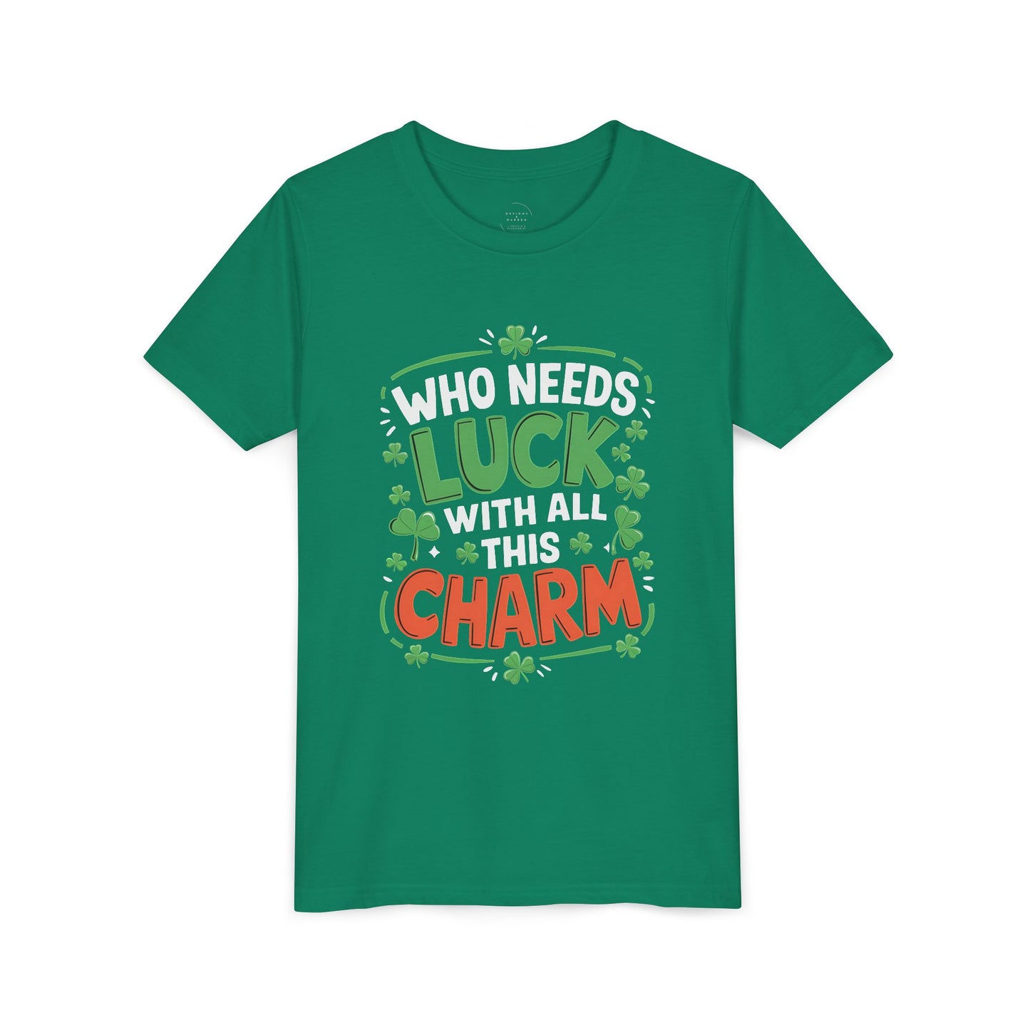 Youth Luck Charm Tee - Perfect for St. Patrick's Day Celebrations