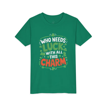 Youth Luck Charm Tee - Perfect for St. Patrick's Day Celebrations