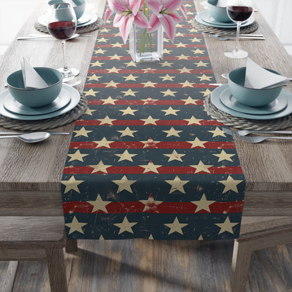 Stars & Stripes Table Runner