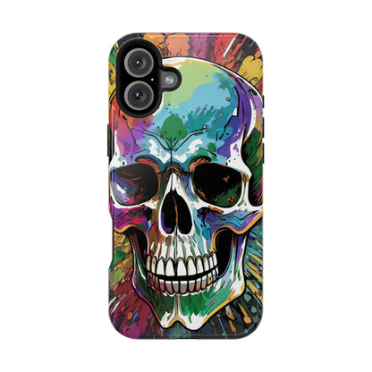 Graffiti Skull - MagSafe iPhone Tough Case