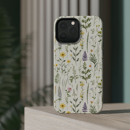 Wildflower Floral MagSafe iPhone Case
